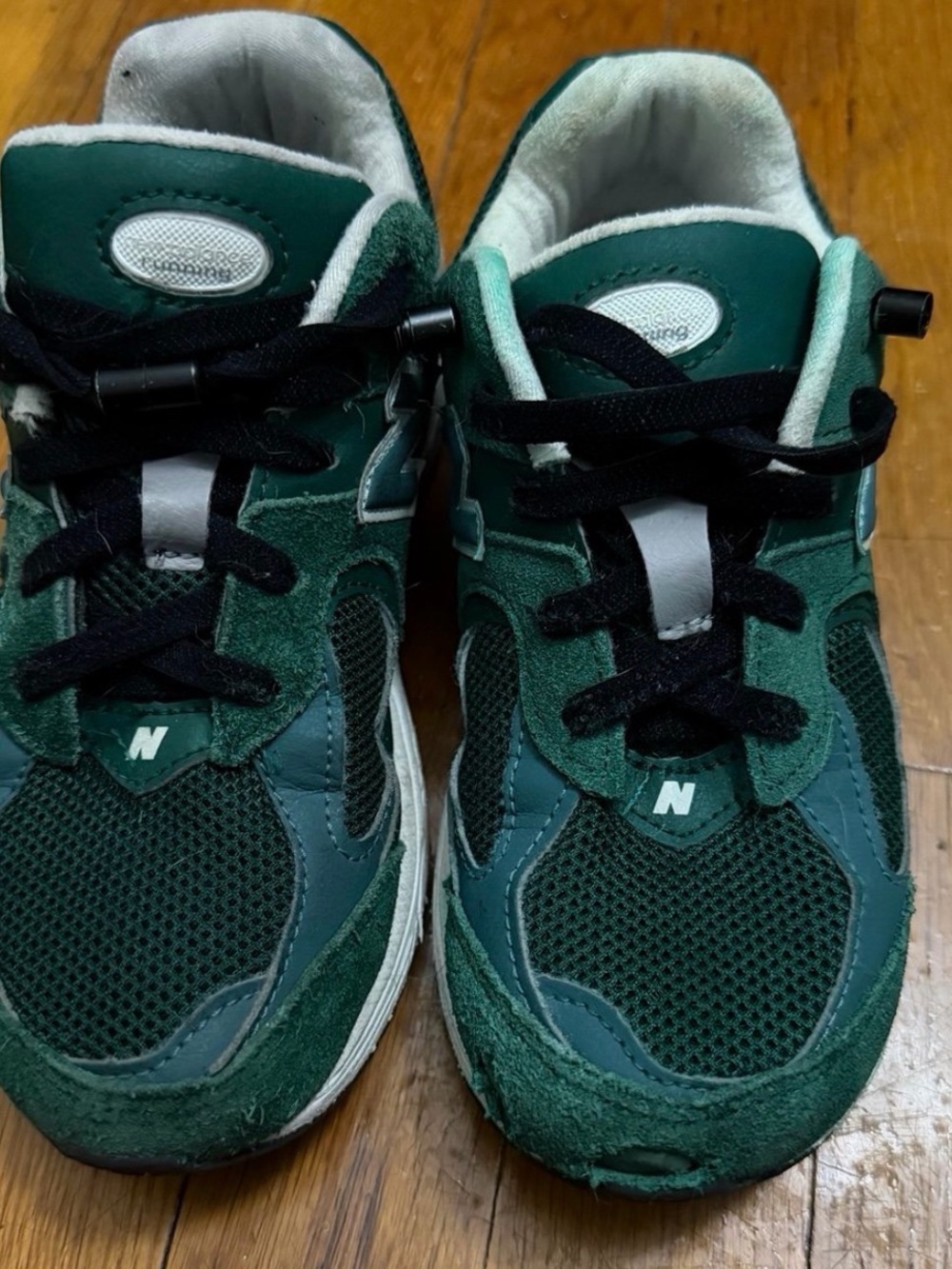 New Balance Dark Green Kids Sneakers